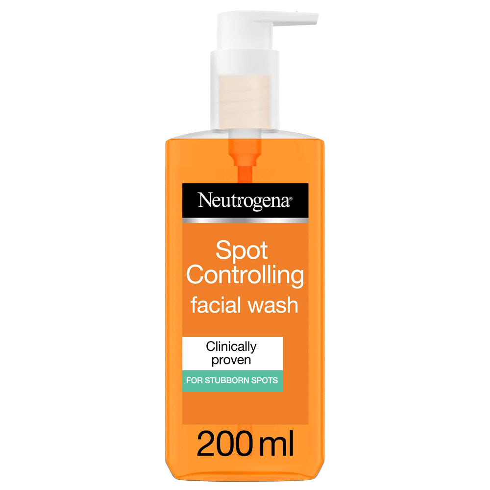 Neutrogena | Spot Controlling Oil Free Facial Wash | 200ml | Best Price in Pakistan original skincare product Pakistan