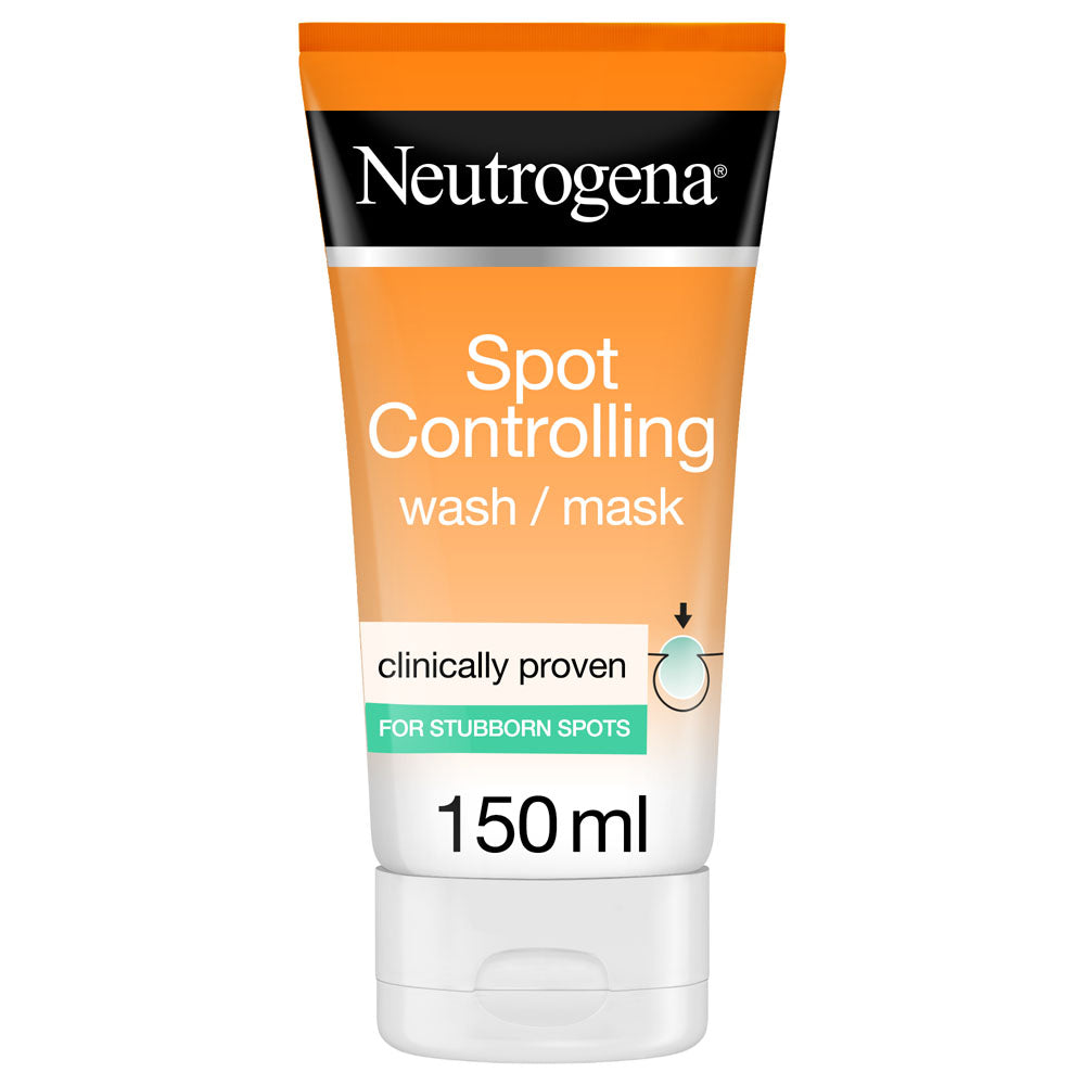Neutrogena | Spot Controlling Wash & Mask 2in1 150ml | Best Price in Pakistan original skincare product Pakistan