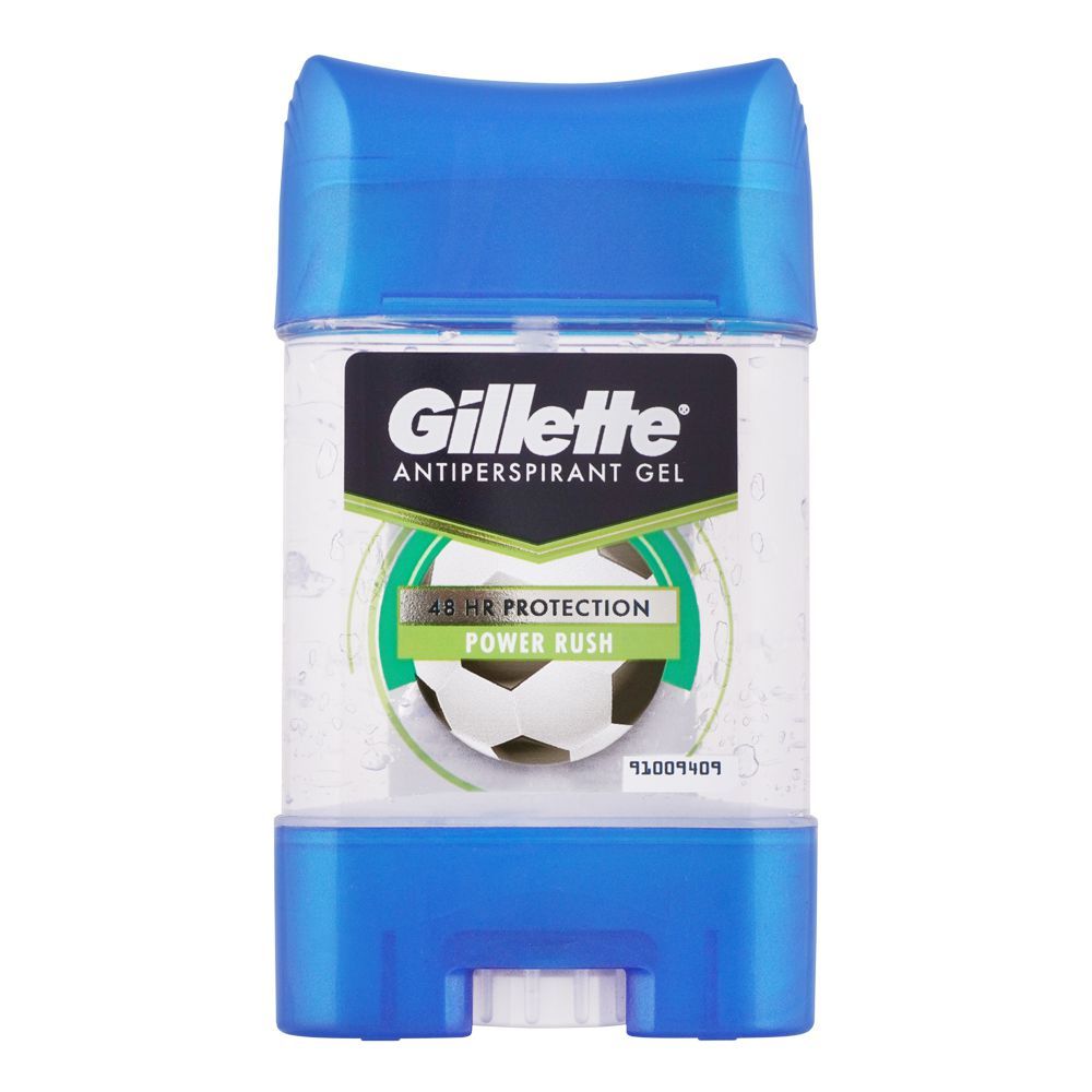 Gillette Power Rush 48H Antiperspirant Clear Gel, 70Ml | Best Price in Pakistan original skincare product Pakistan