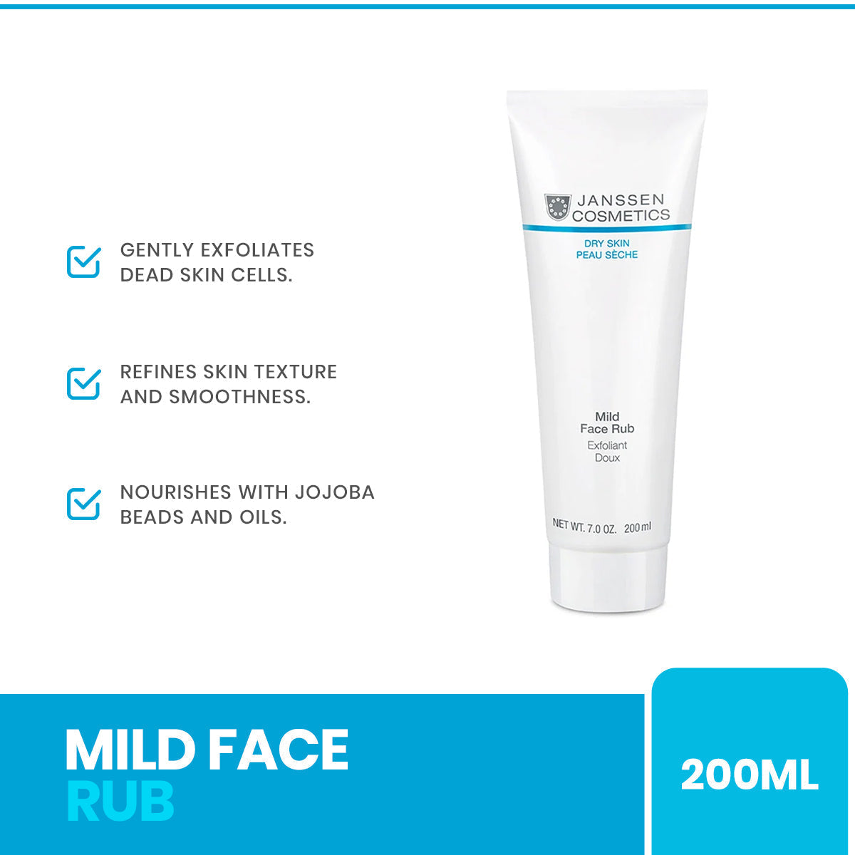 Janssen -Mild Face Rub 200 ml | Best Price in Pakistan original skincare product Pakistan