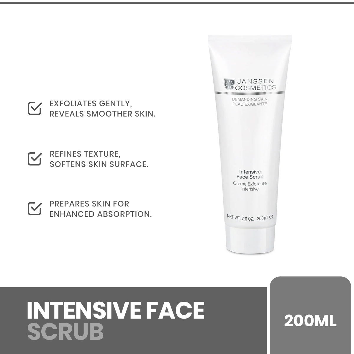 Janssen | Intensive Face Scrub 200ml | Best Price in Pakistan original skincare product Pakistan Main image