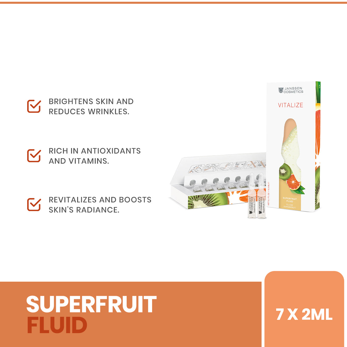 Janssen | Superfruit Fluid 7 x 2ml | Best Price in Pakistan original skincare product Pakistan