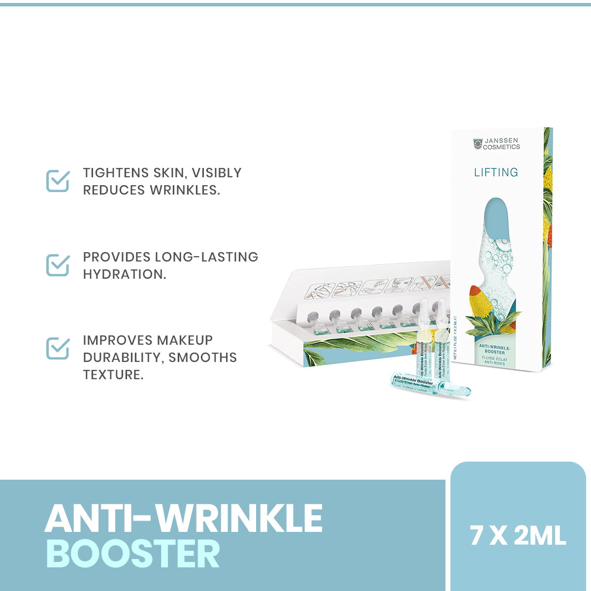 Janssen | Anti wrinkle booster 7 x 2ml | Best Price in Pakistan original skincare product Pakistan