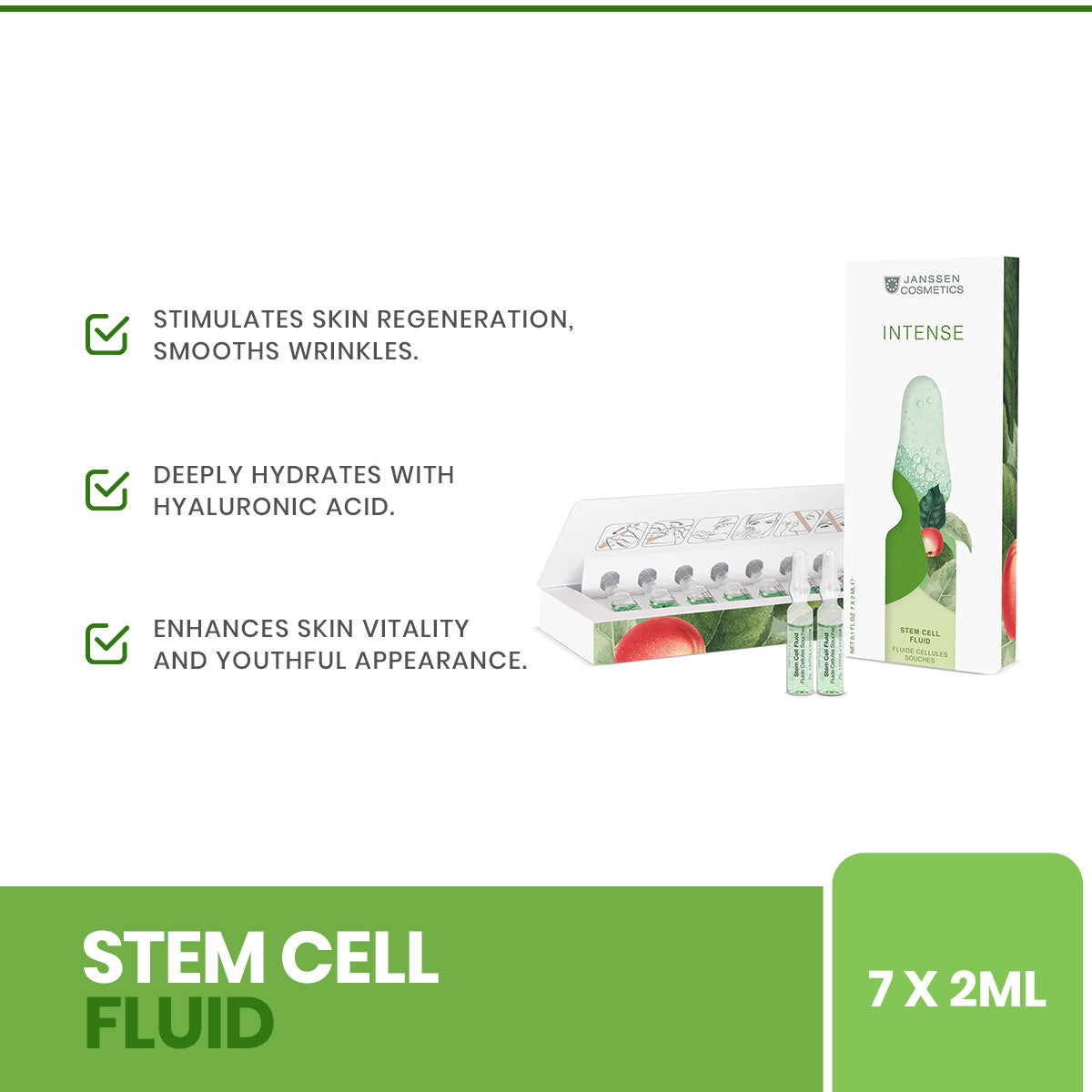 Janssen | Stem Cell Fluid 7 x 2ml | Best Price in Pakistan original skincare product Pakistan