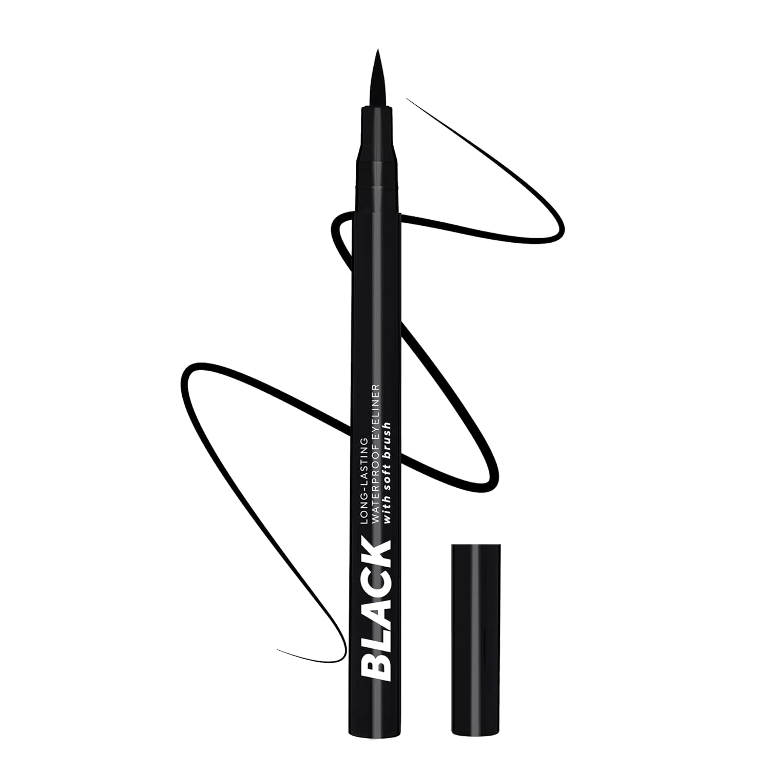 Lamel | Black Eyeliner with Soft Brush 401 0,6ml | Best Price in Pakistan original skincare product Pakistan مرکزی تصویر