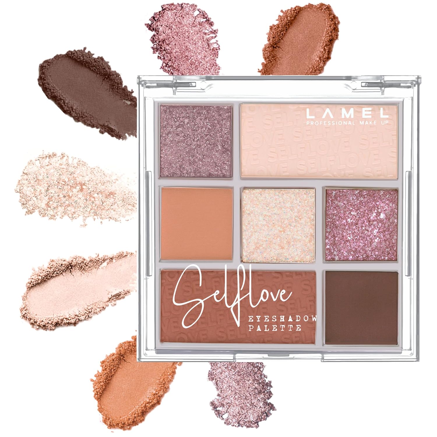 Lamel | SELFLOVE Eyeshadow Palette 401 8,5g | Best Price in Pakistan original skincare product Pakistan