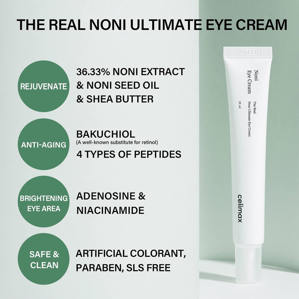 Celimax | Noni Ultimate Eye Cream | 20ml | Best Price in Pakistan original skincare product Pakistan