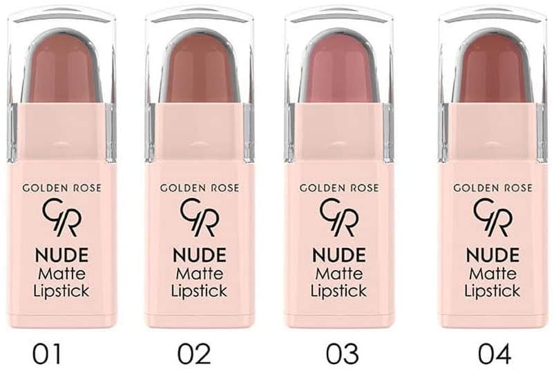 Golden Rose Nude Matte Lipstick (Mini) Set | Best Price in Pakistan original skincare product Pakistan مرکزی تصویر