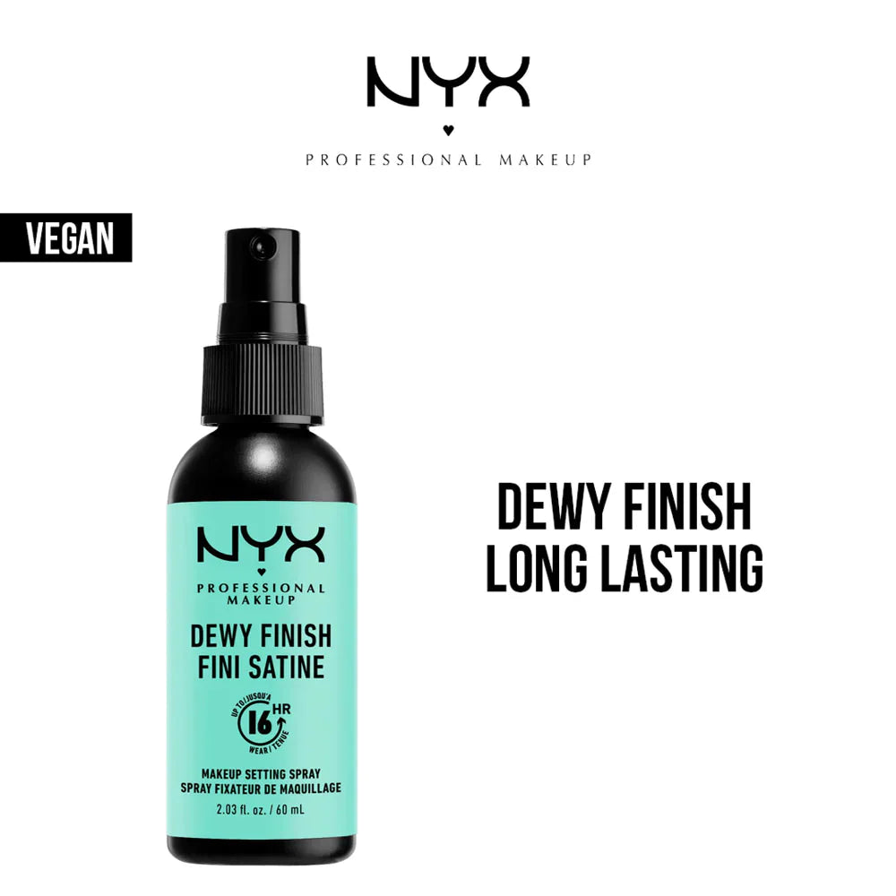NYX Cosmetics Makeup Setting Spray | 02 Dewy Finish Long Lasting | Best Price in Pakistan original skincare product Pakistan Main image