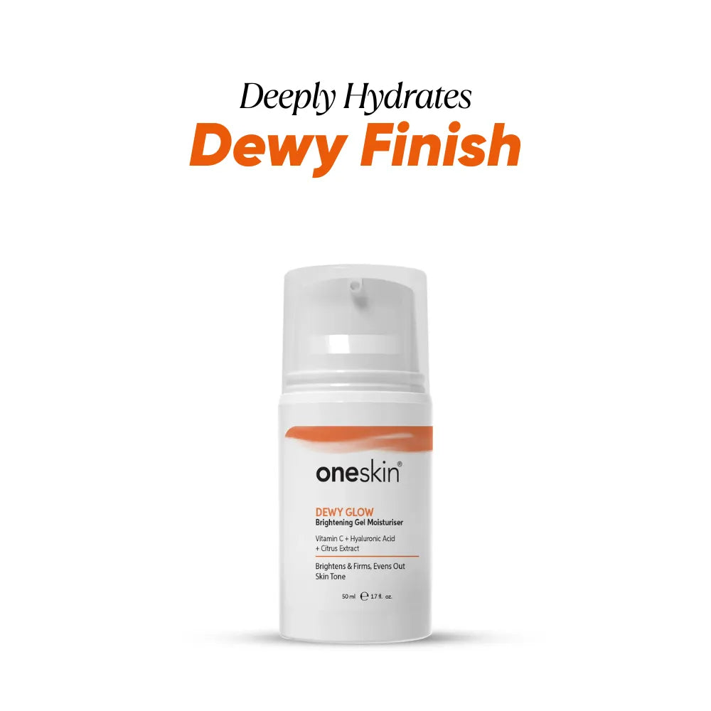 Oneskin Dewy Glow- Brightening Gel Moisturizer | 50ml | Best Price in Pakistan original skincare product Pakistan مرکزی تصویر