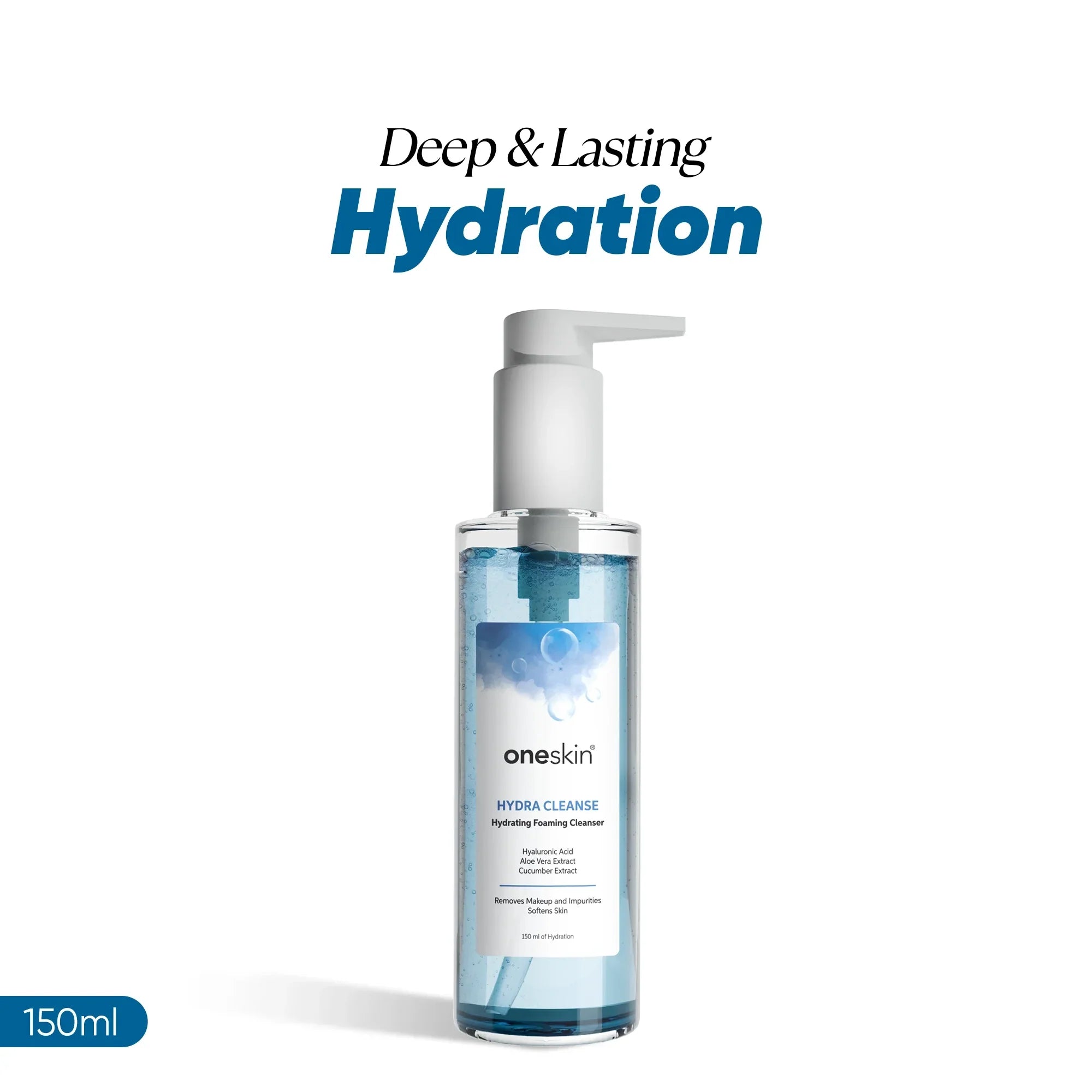 Oneskin Hydra Cleanse | Hydrating Foaming Cleanser | 150ml | Best Price in Pakistan original skincare product Pakistan Main image