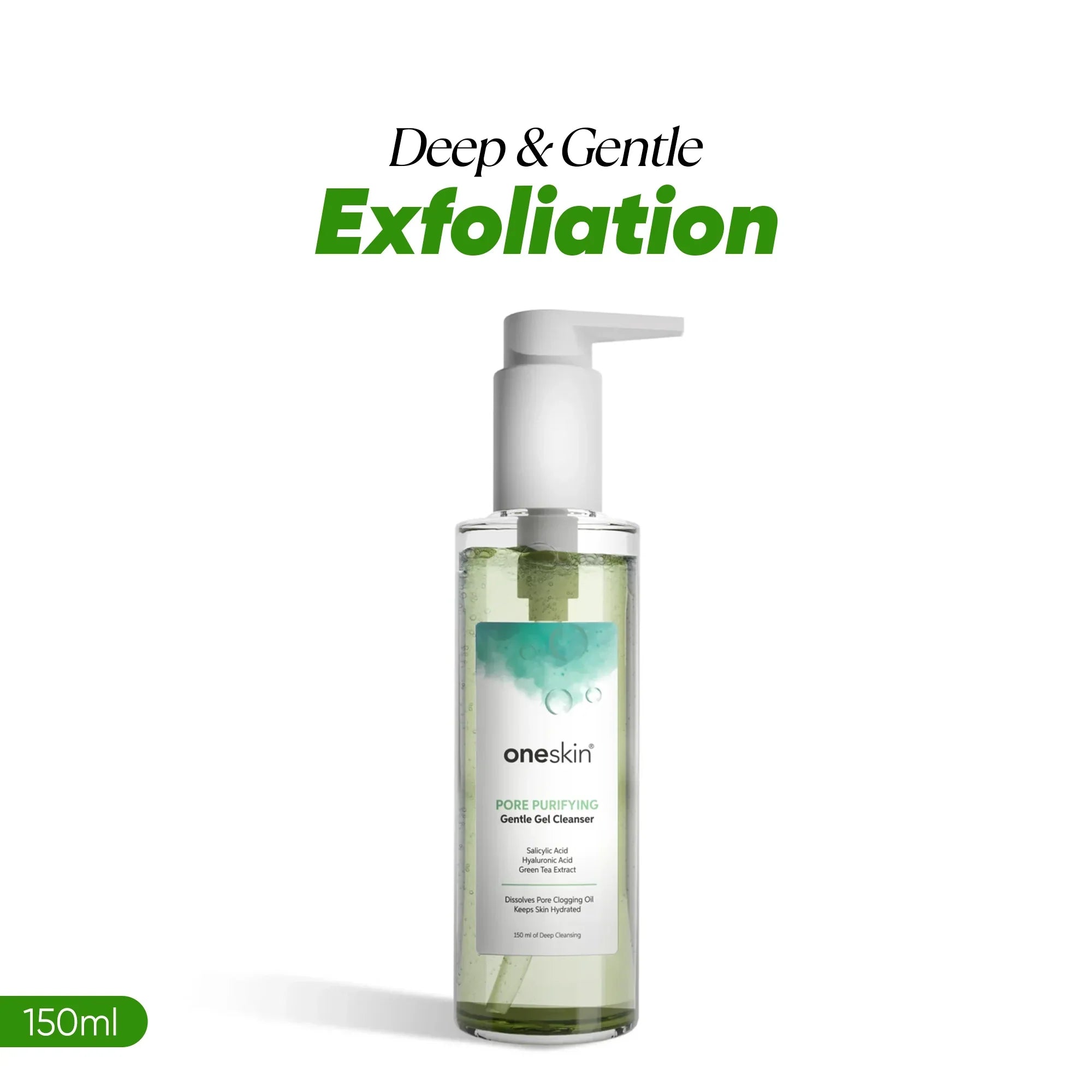 Oneskin Pore Purifying | Gentle Gel Cleanser | 150ml | Best Price in Pakistan original skincare product Pakistan Main image