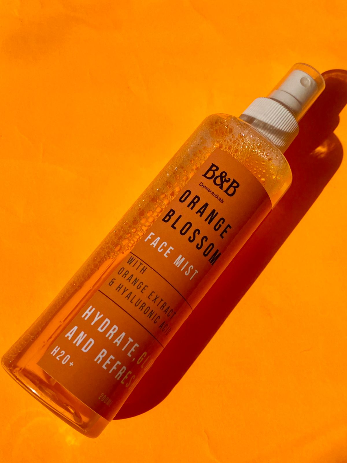 B&B Derma | Orange Blossom | Orange Blossom Face Mist On The Go 200Mll | Best Price in Pakistan original skincare product Pakistan