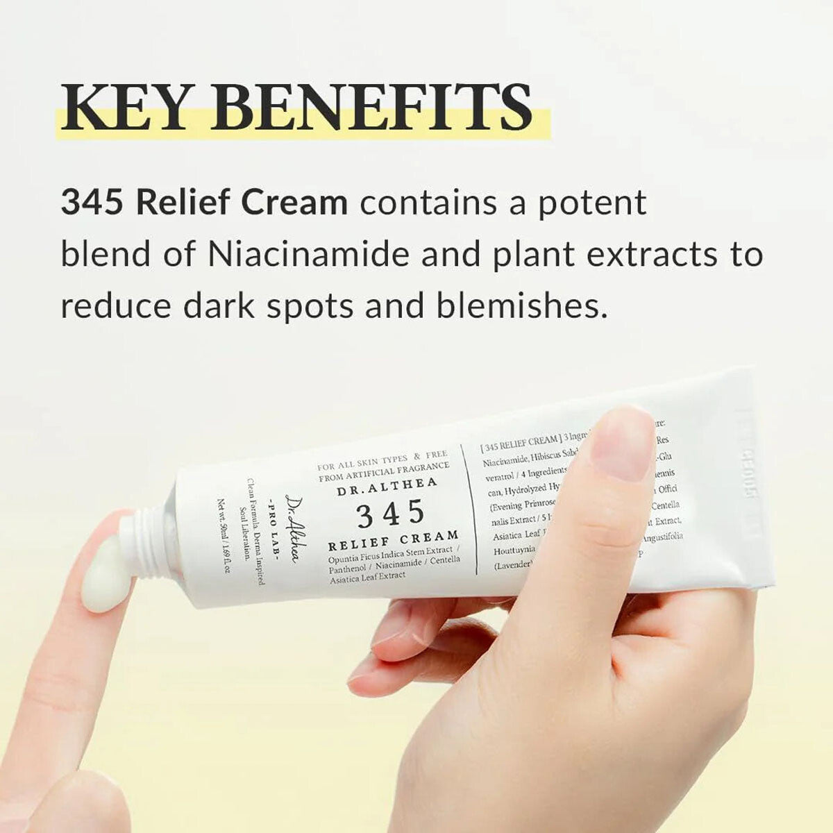 Dr Althea | 345 Cream relief Cream | 50ml | Best Price in Pakistan original skincare product Pakistan