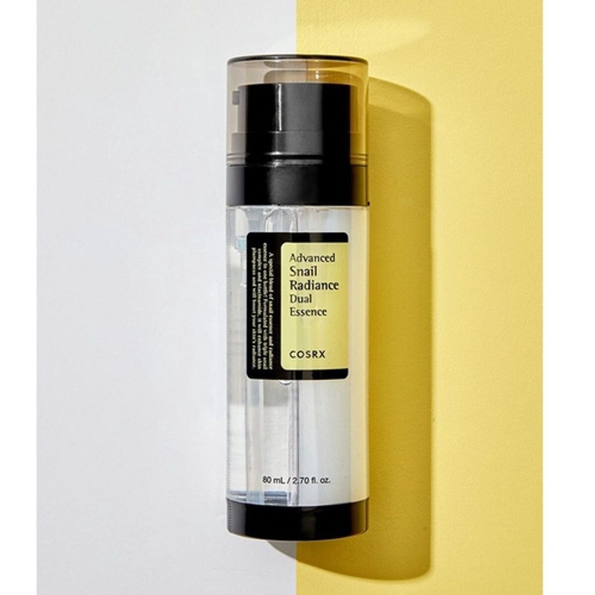 Cosrx | Snail Radiance Dual Power Essence | Best Price in Pakistan original skincare product Pakistan مرکزی تصویر