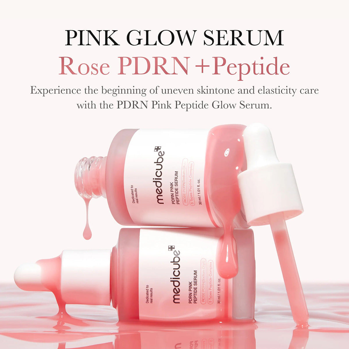 Medicube | PDRN Pink Peptide Serum | 30ml | Best Price in Pakistan original skincare product Pakistan Main image