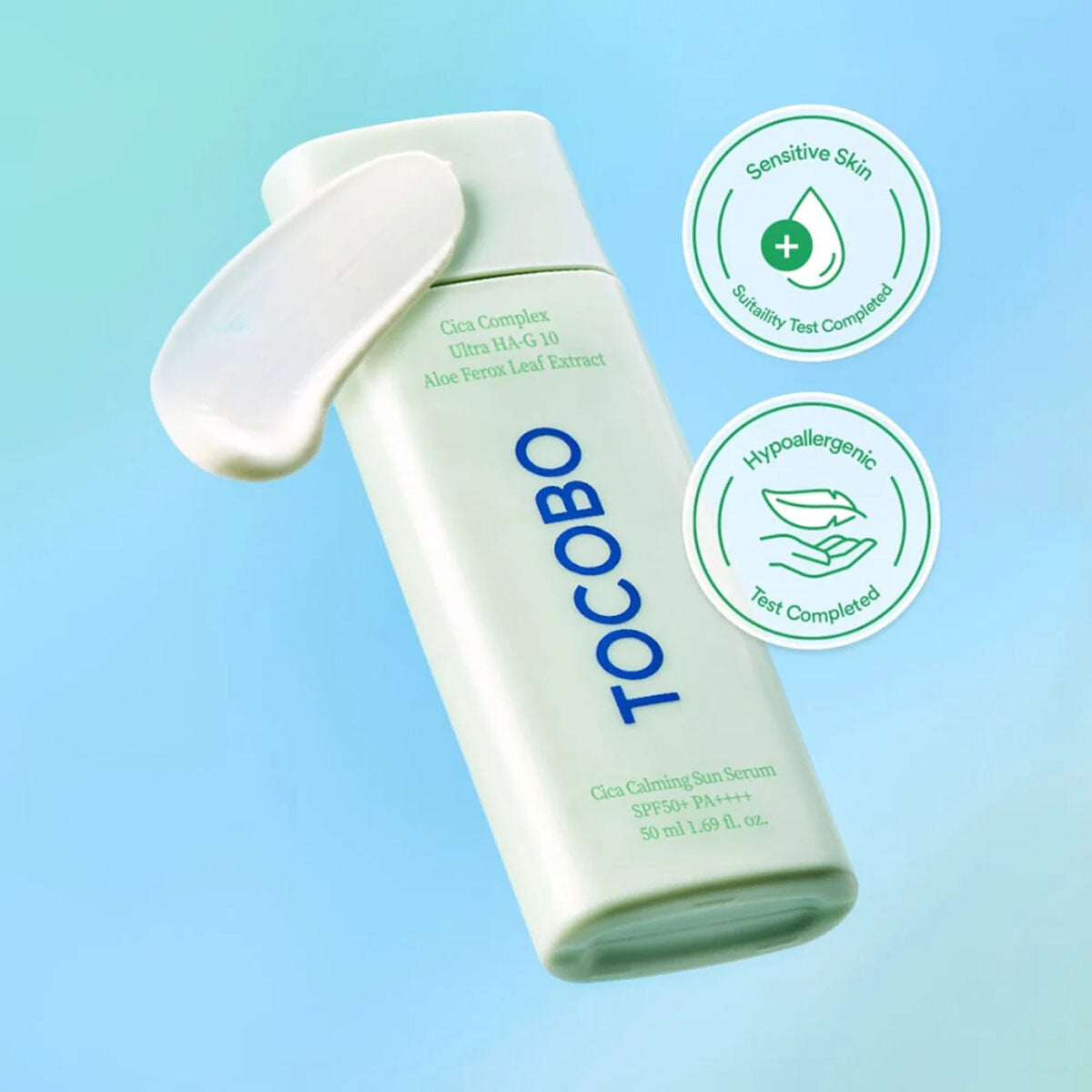 Tocobo | Cica Calming Sun Serum | 50ml | Best Price in Pakistan original skincare product Pakistan