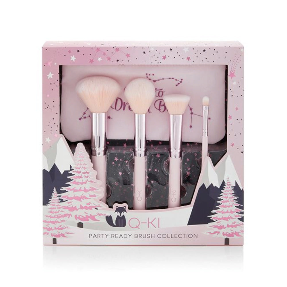Q-Ki Party Ready Brush Collection | Best Price in Pakistan original skincare product Pakistan Main image