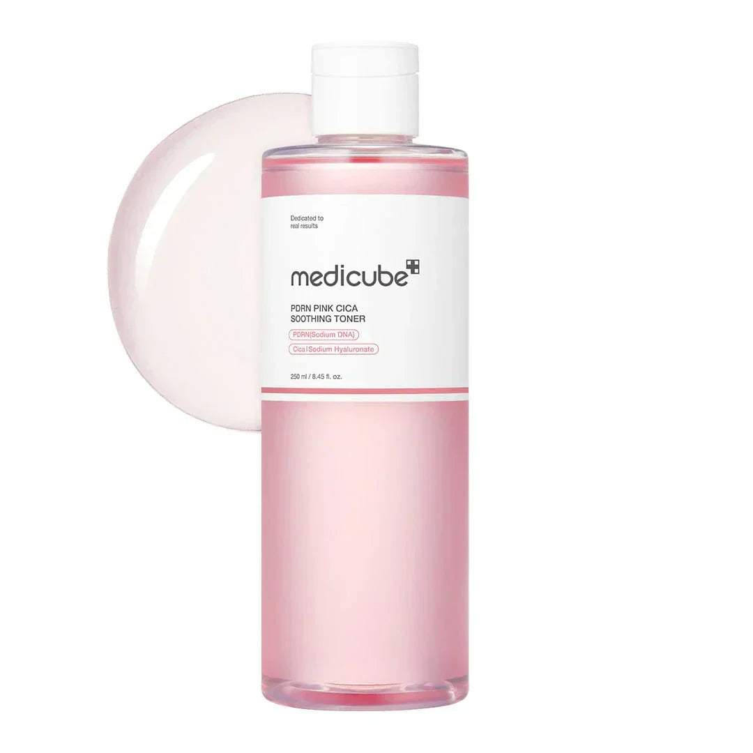 Medicube | Pdrn Pink Cica Soothing Toner 250ml | Best Price in Pakistan original skincare product Pakistan