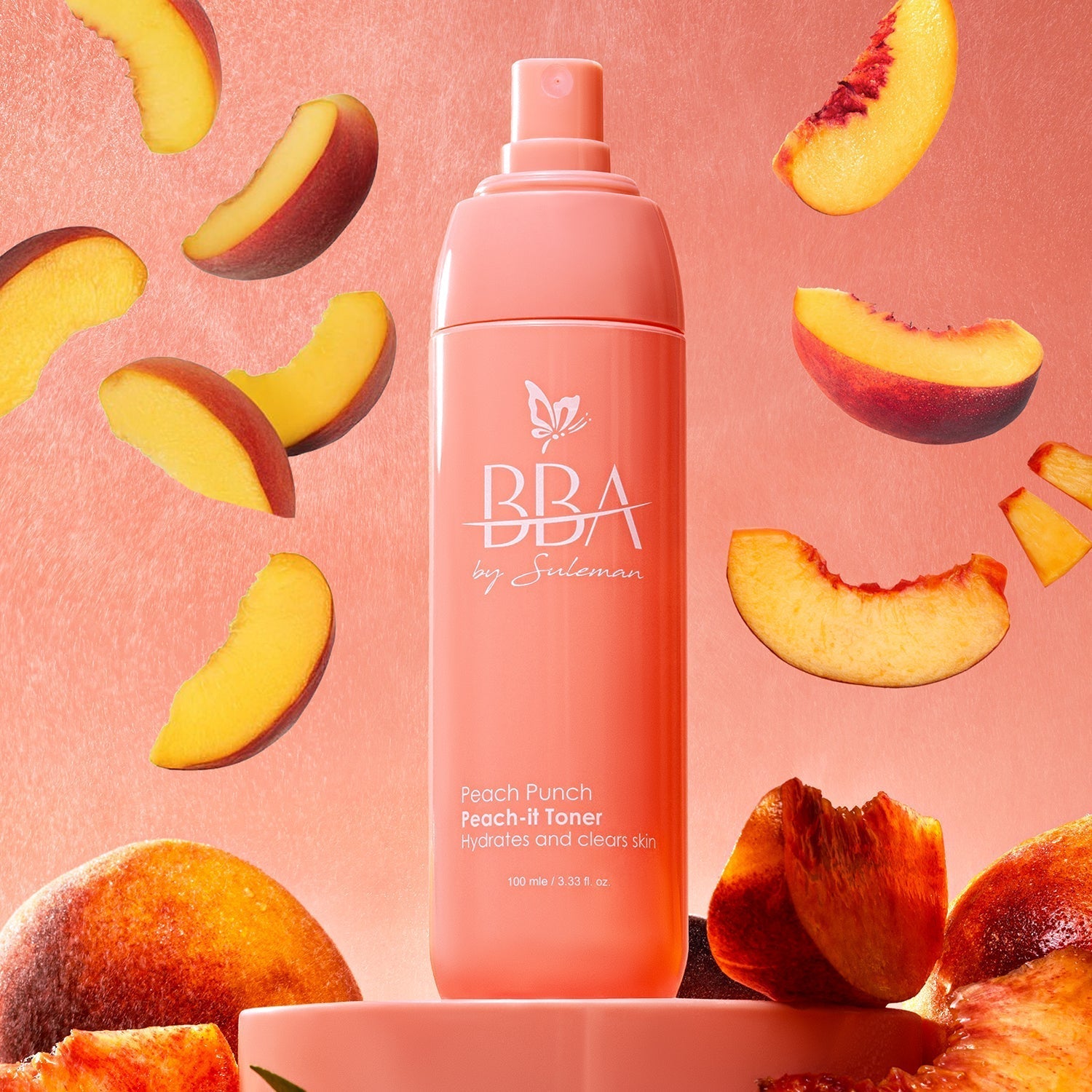 BBA By Suleman | Be Beauty Peach Punch Peach-it Toner (For all skin types) | Best Price in Pakistan original skincare product Pakistan
