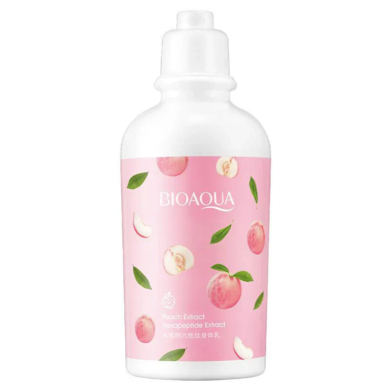 Bio Aqua Peach Hexapeptide Body Lotion 250G | Best Price in Pakistan original skincare product Pakistan Main image