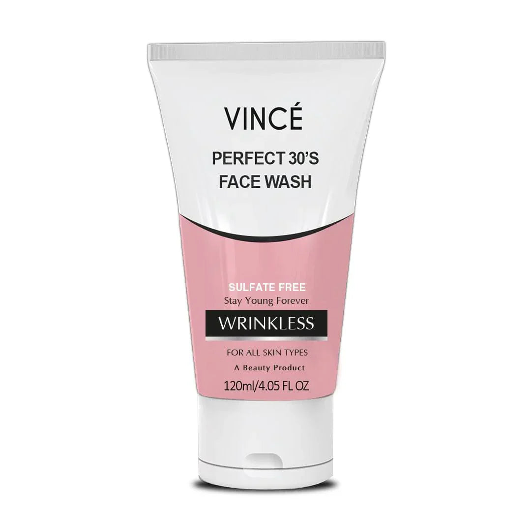 Vince | Perfect 30'S Face Wash | 120Ml | Best Price in Pakistan original skincare product Pakistan Main image