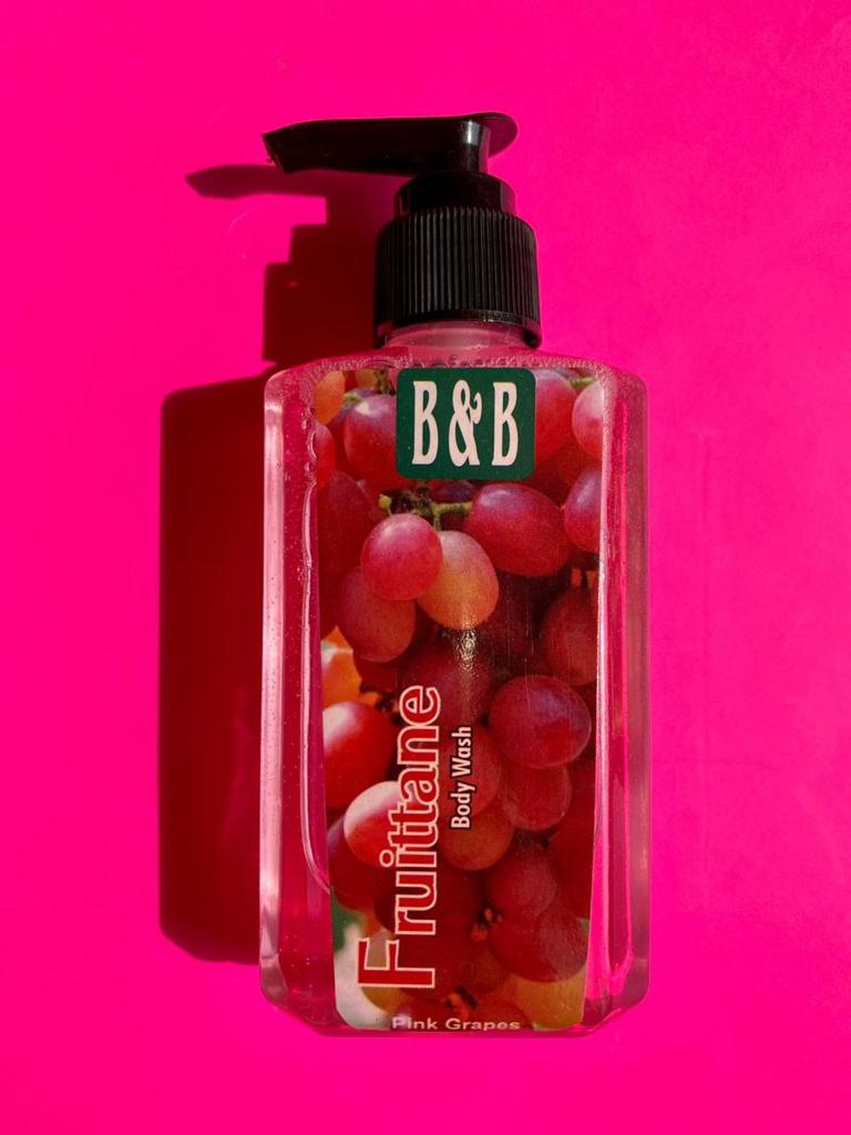 B&B Derma | Fruittane Pink Grape Body Wash & Shower Gel | Best Price in Pakistan original skincare product Pakistan Main image