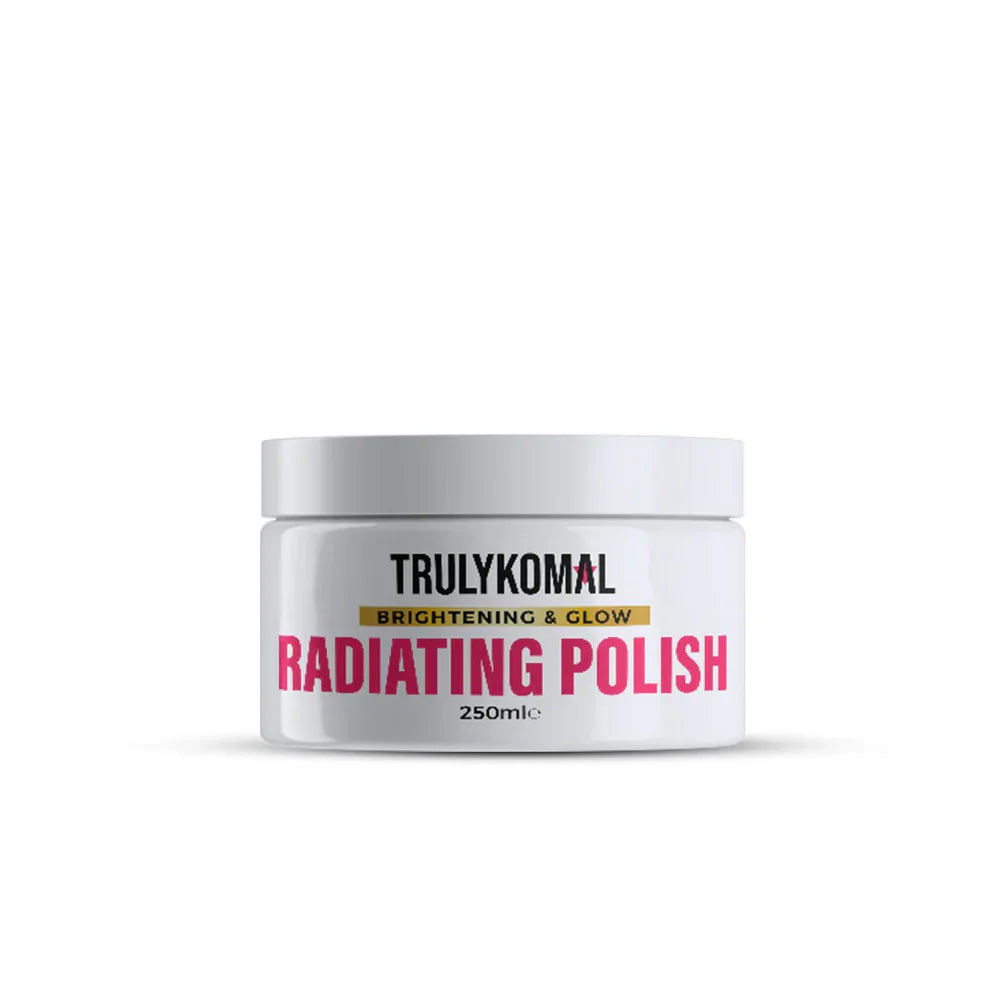 Truly Komal | Radiating Skin Polish | 250gm | Best Price in Pakistan original skincare product Pakistan مرکزی تصویر