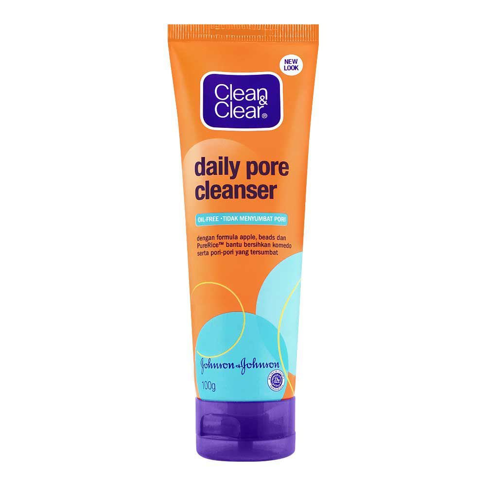 CLEAN & CLEAR DAILY PORE CLEANSER 100 ML | Best Price in Pakistan original skincare product Pakistan مرکزی تصویر