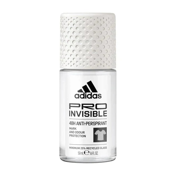 Adidas | Pro Invisible White Roll On | 50ml | Best Price in Pakistan original skincare product Pakistan