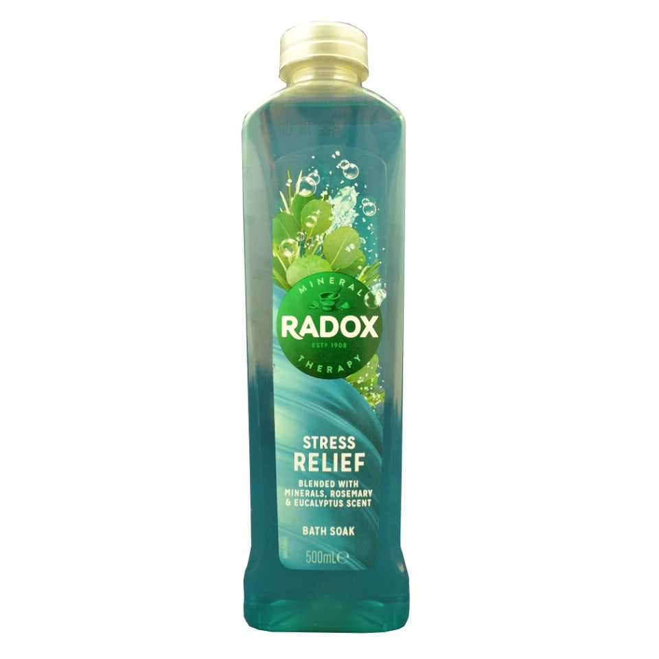 Radox Bath Stress Relief Rosemary & Eucalyptus 500Ml | Best Price in Pakistan original skincare product Pakistan