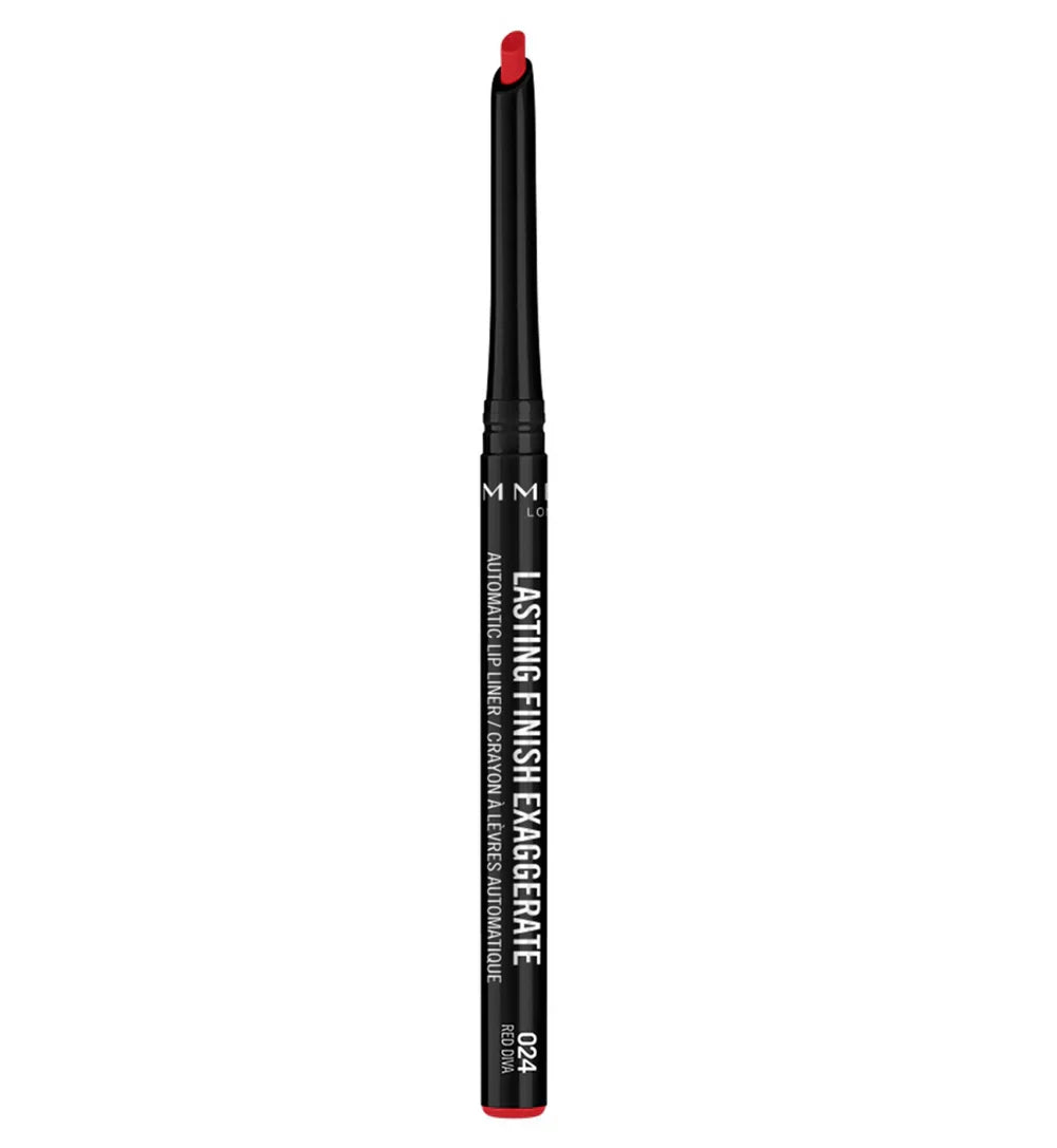 Rimmel London | Lasting Finish Exaggerate Automatic Lip Liner | 024 Red Diva | Best Price in Pakistan original skincare product Pakistan