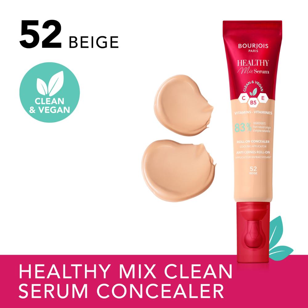 Bourjois | Healthy Mix serum Roll-on Concealer | 52 Beige | Best Price in Pakistan original skincare product Pakistan مرکزی تصویر