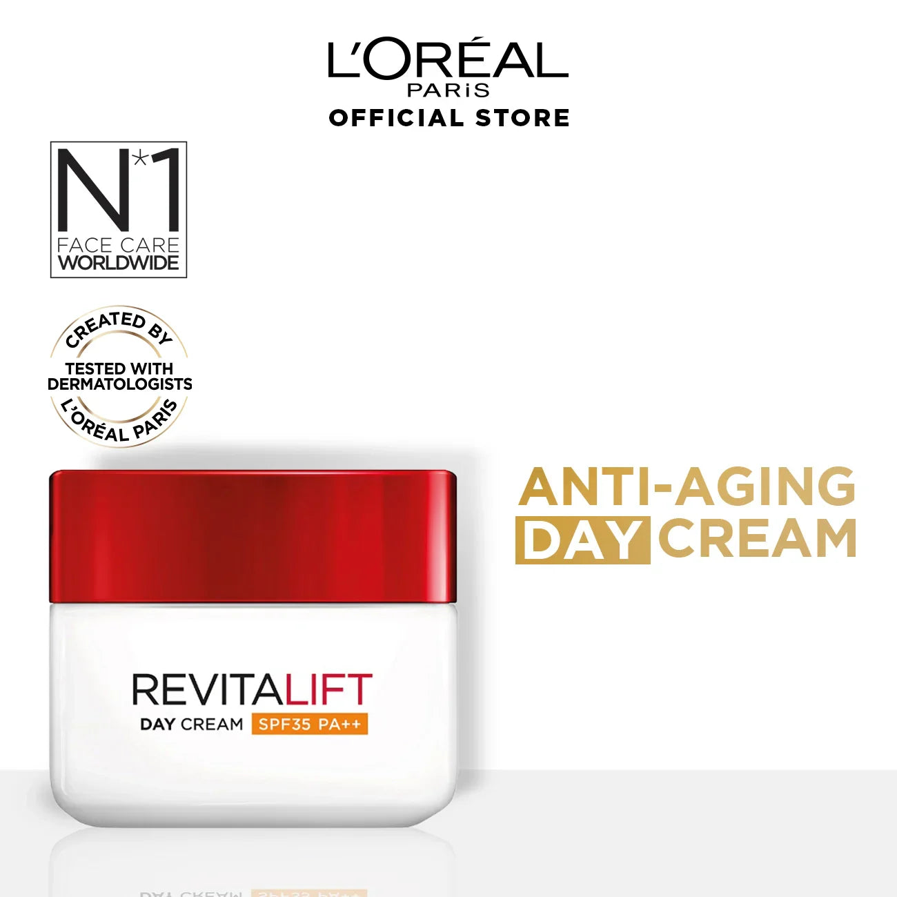 LOreal Paris Anti Aging Revitalift Classic Day Cream | 50ml | Best Price in Pakistan original skincare product Pakistan Main image
