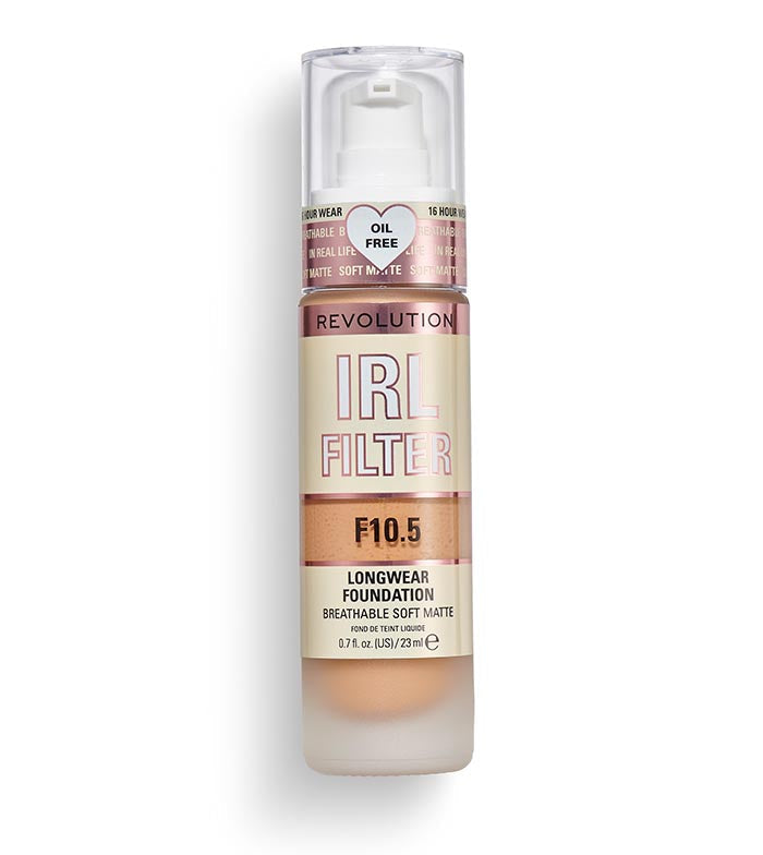 Makeup Revolution IRL Filter Longwear Foundation F10.5 | Best Price in Pakistan original skincare product Pakistan