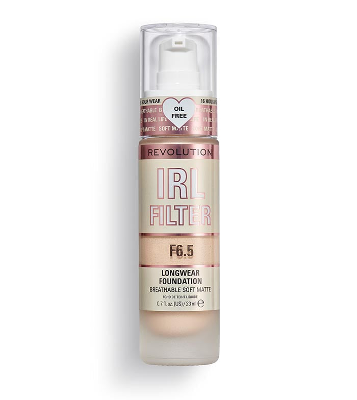 Makeup Revolution IRL Filter Longwear Foundation F6.5 | Best Price in Pakistan original skincare product Pakistan