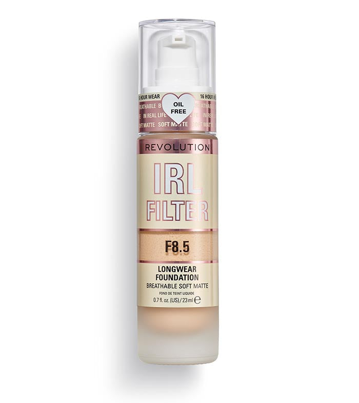 Makeup Revolution IRL Filter Longwear Foundation F8.5 | Best Price in Pakistan original skincare product Pakistan