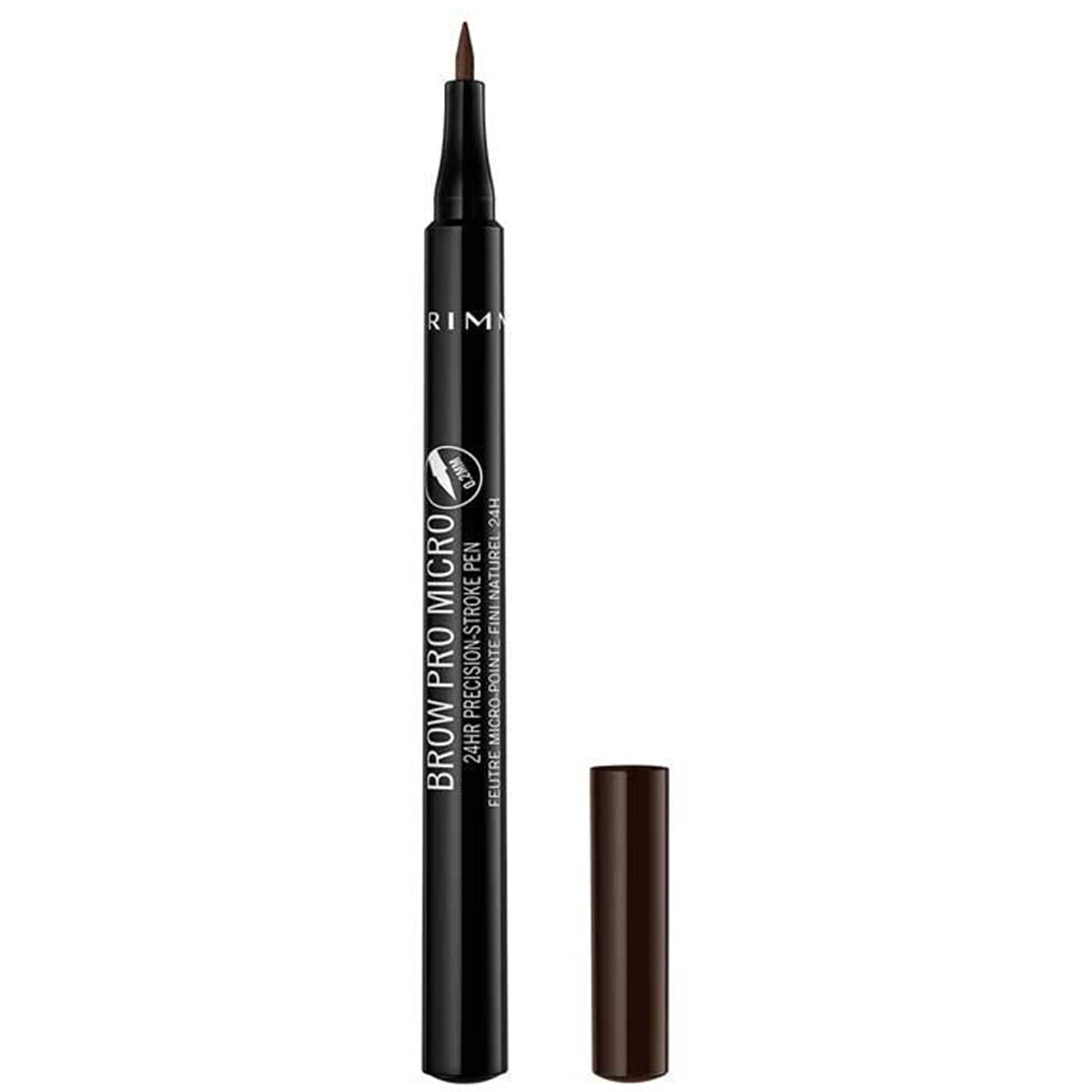 Rimmel London | Brow Pro Micro 24HR Precision-Stroke Pen | 04 Dark Brown | Best Price in Pakistan original skincare product Pakistan