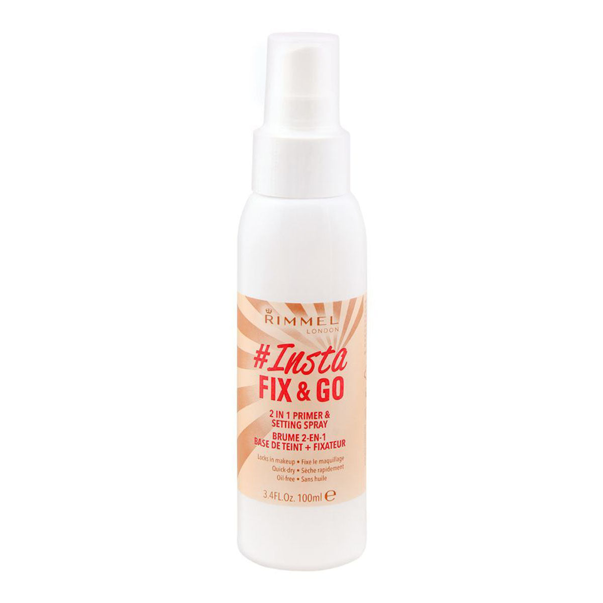 Rimmel London | Insta Fix & Go Setting Spray | Best Price in Pakistan original skincare product Pakistan مرکزی تصویر