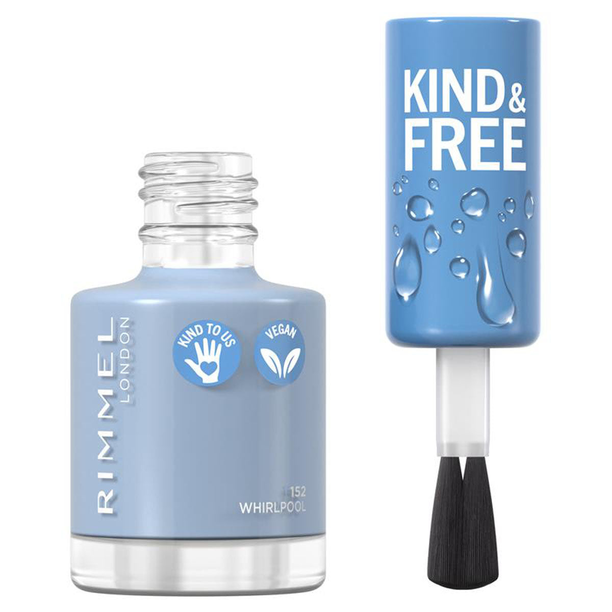 Rimmel London | Kind & Free Nail Polish | 152 Tidal Wave Blue | Best Price in Pakistan original skincare product Pakistan
