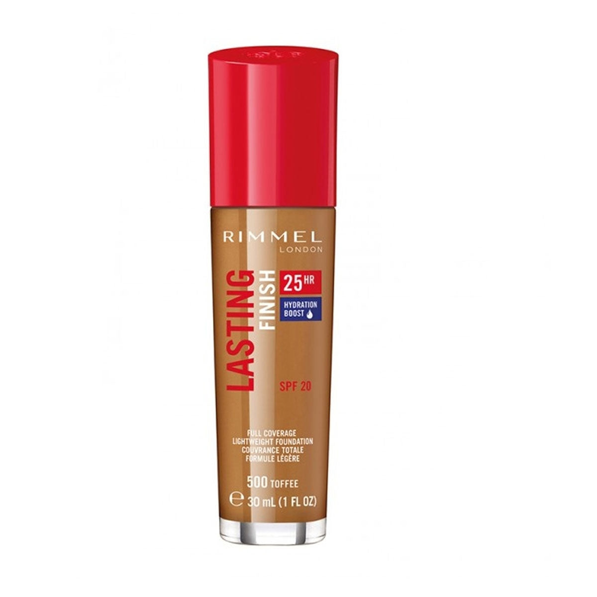 Rimmel london | Lasting finish 25hr foundation | 500 Toffee | Best Price in Pakistan original skincare product Pakistan Main image