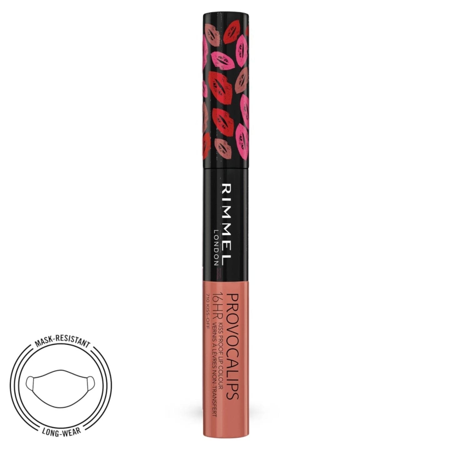 Rimmel Provocalips 16Hr Kissproof Lip Colour | 710 Kiss-Off | Best Price in Pakistan original skincare product Pakistan Main image