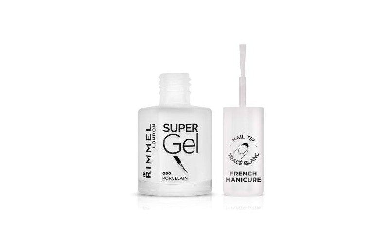 Rimmel London | Super Gel Nail Polish 090-Porcelain | Best Price in Pakistan original skincare product Pakistan