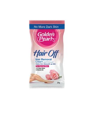 Golden Pearl Hair Off | Hair Removal Cream | Rose 20gm | Best Price in Pakistan original skincare product Pakistan مرکزی تصویر
