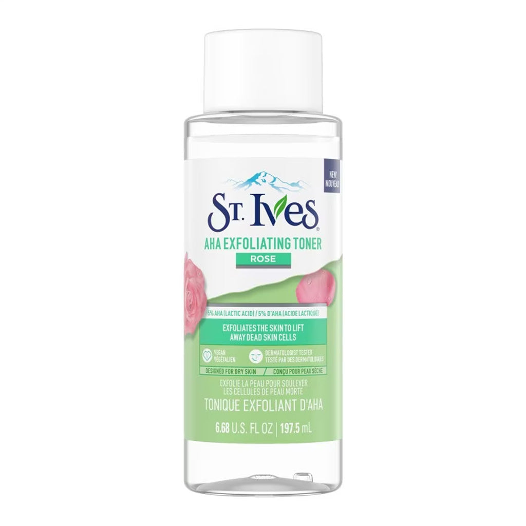 St. Ives Aha Exfoliating Toner Rose 6.68Oz/197.5Ml | Best Price in Pakistan original skincare product Pakistan مرکزی تصویر