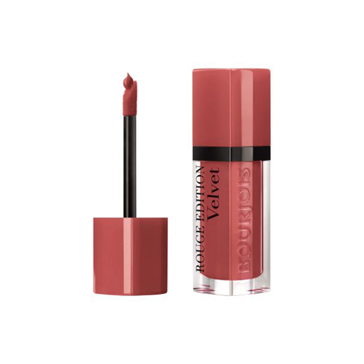 Bourjois | Lips Rouge Edition Velvet | T12 Beau Brun | Best Price in Pakistan original skincare product Pakistan مرکزی تصویر