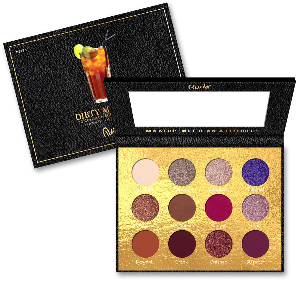 Rude Cocktail Party 12 Eyeshadow Palette | Best Price in Pakistan original skincare product Pakistan
