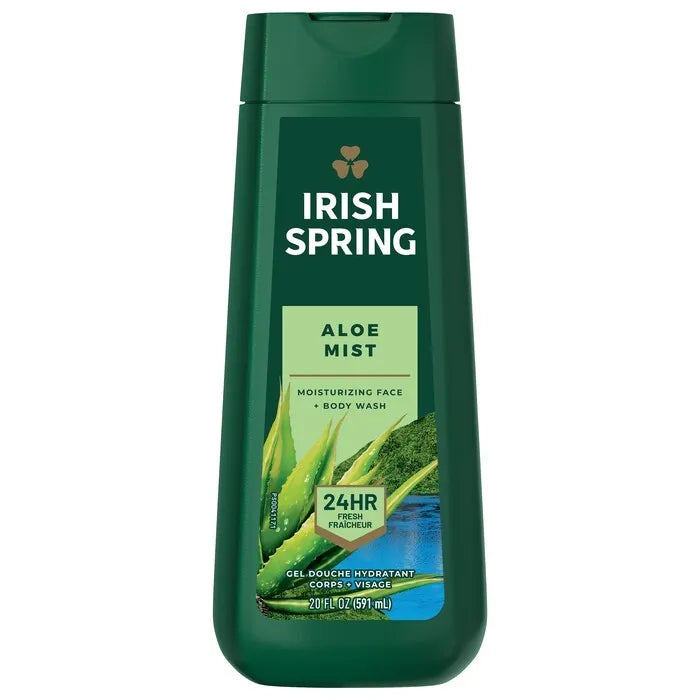 Irish Spring Body Wash Aloe Mist 20Oz/591Ml | Best Price in Pakistan original skincare product Pakistan
