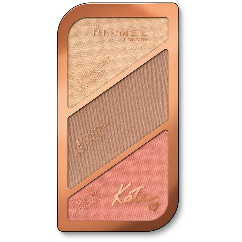 Rimmel London | Kate Sculpting Palette | Fair To Medium Skin 034-002 | Best Price in Pakistan original skincare product Pakistan مرکزی تصویر