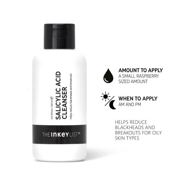 The Inkey List Salicylic Acid Cleanser | 150ml | Best Price in Pakistan original skincare product Pakistan